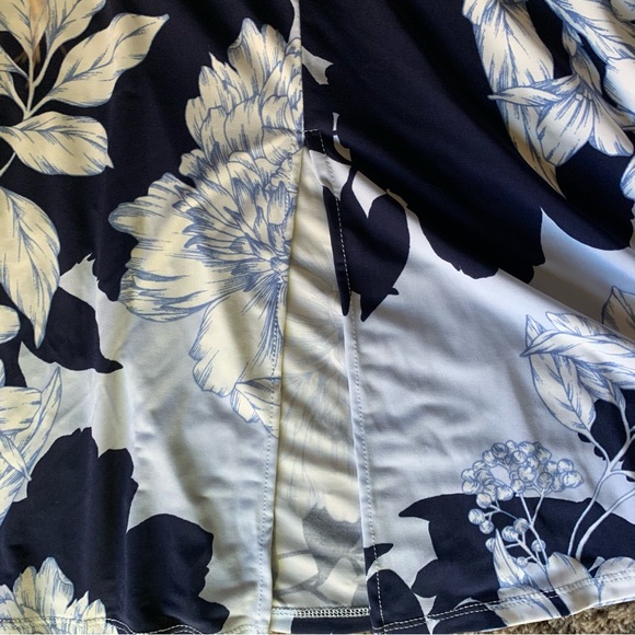 blue floral dress - Picture 3 of 4